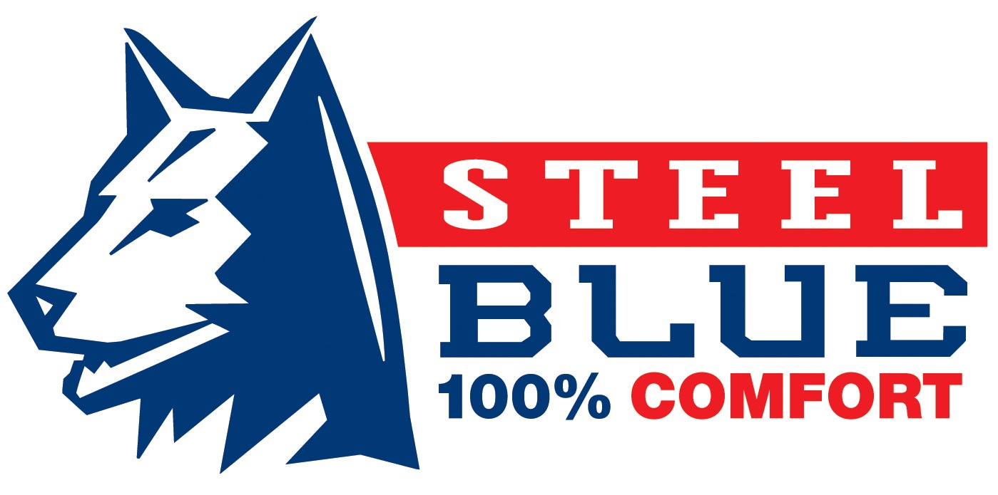 Steel Blue Safety Boots - 100% Comfort