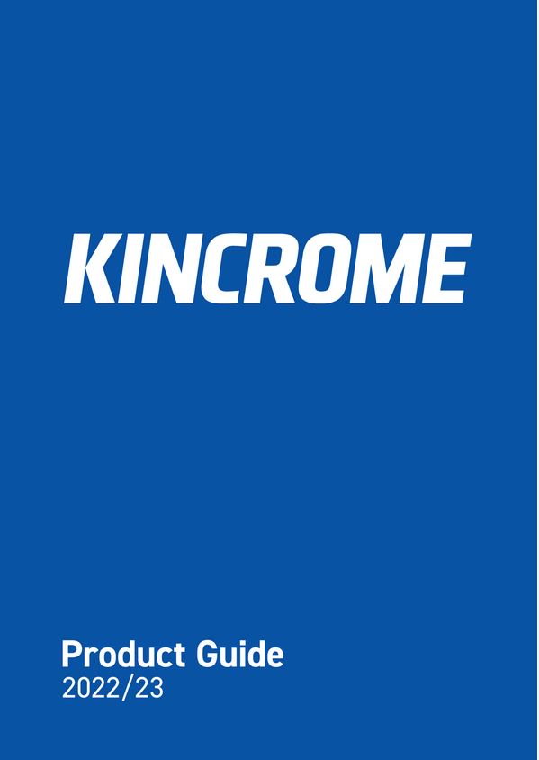Kincrome Product Guide 2022