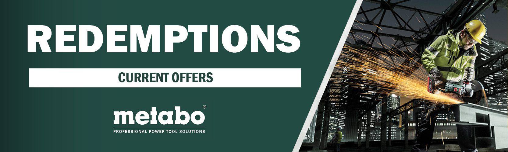 Metabo Redemptions